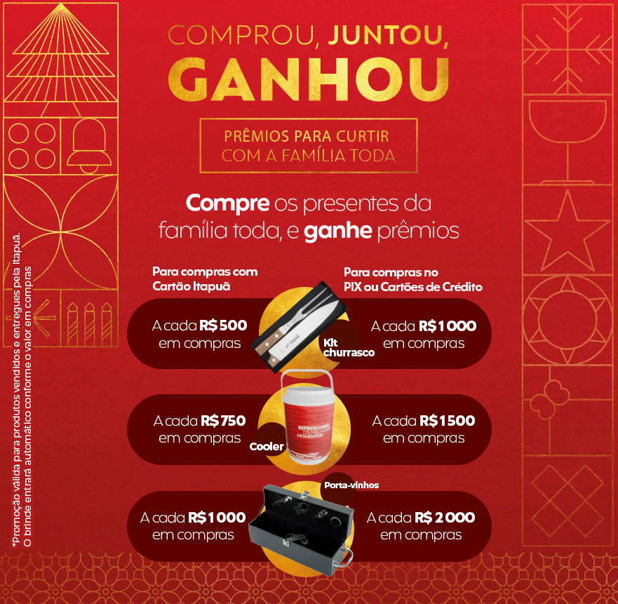 [Camp. Phy] Natal - Brindes por pontuação (02/12 - 25/12)